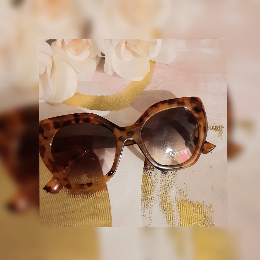 Amber Brown Tortoise  Sunglasses